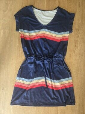 Amazon Navy Blue Mini Dress